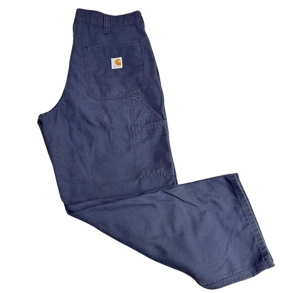 Carhartt Men's Cargo Pants - Navy Blue - Picture 1 of 16